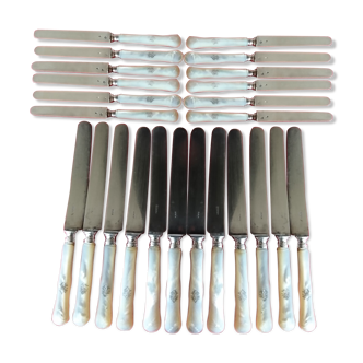 Mother-in-pearl knives