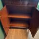 Mahogany storage cabinet classic English style