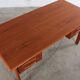 Danish teak desk by Imha Møbler Danish design