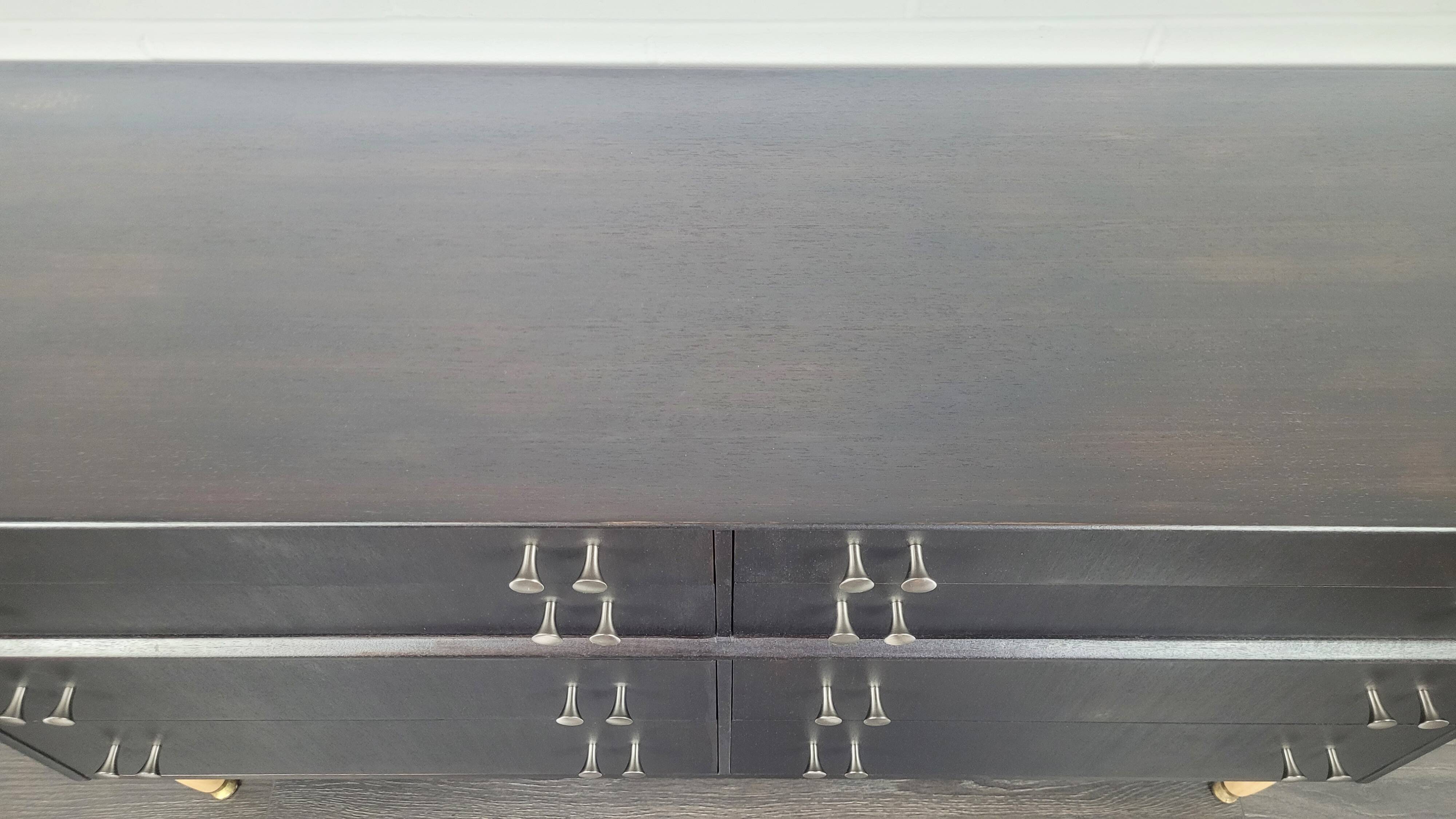 G-Plan Black Double Chest of Drawers, 1960s