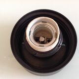 Glass ceiling light structured by RZB Leuchten, vintage 60/70s