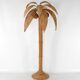 "Palm" / "Coconut" floor lamp in rattan