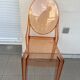 Chair Kartell Victoria Ghost pink- Philippe Starck
