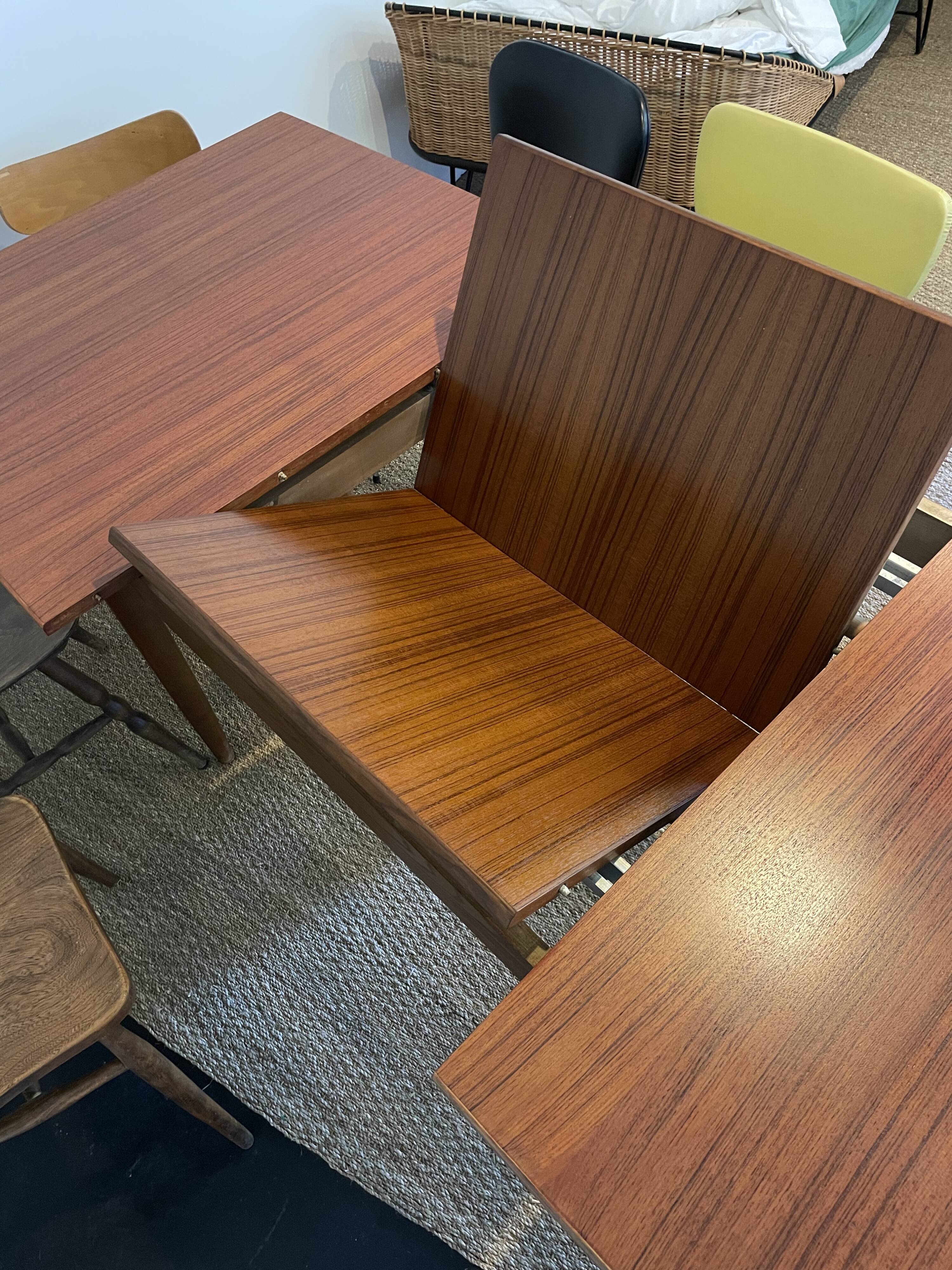 Vintage butterfly extension table year 50/60