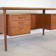 Bureau de Direction FM60 en Teck par Kai Kristiansen pour Feldballes Møbelfabrik, 1960s