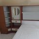 Bibliothèque bureau chambre années 70