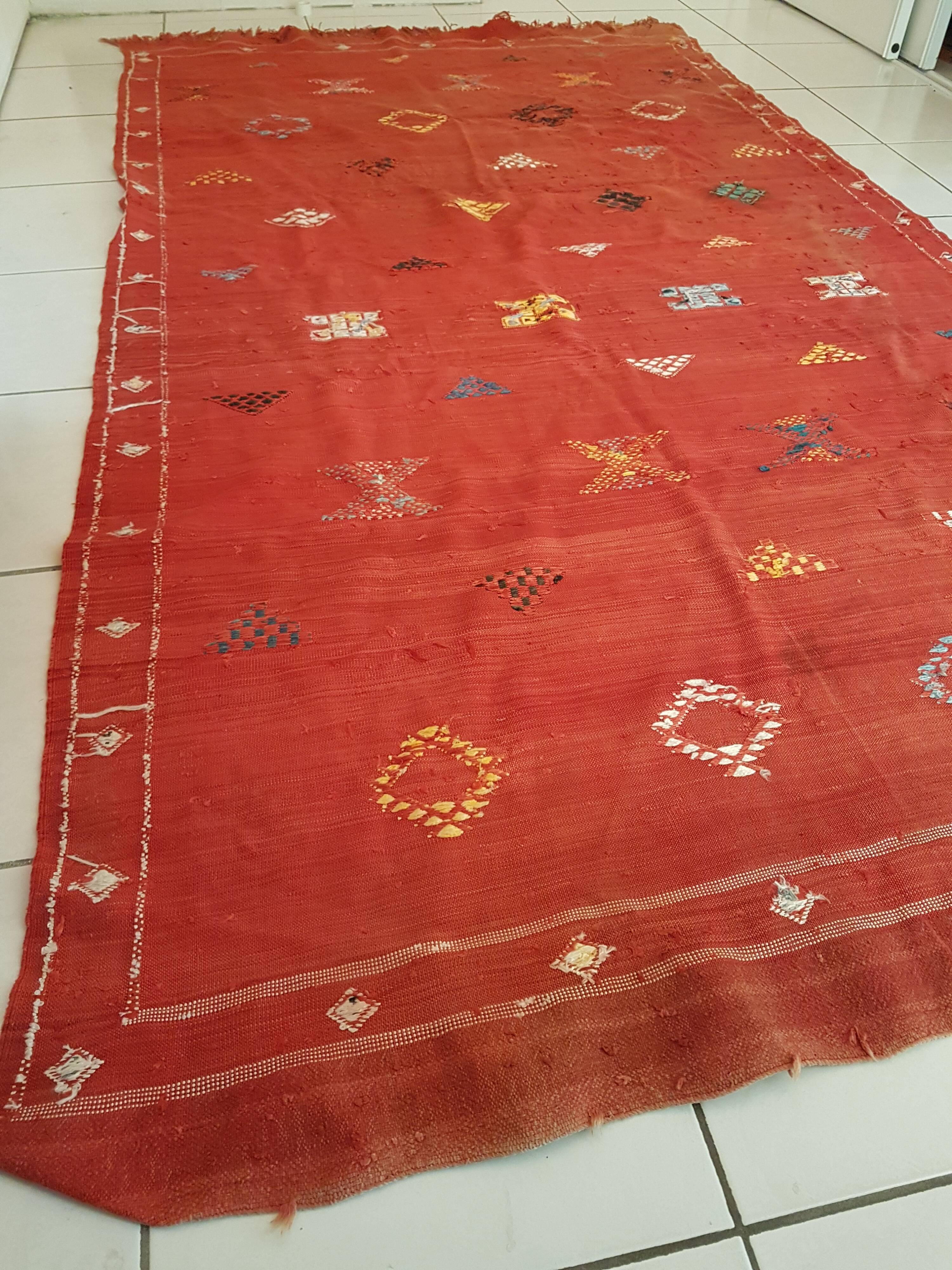 Persian carpet 133x238cm 100% wool