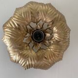 Wall light golden flower