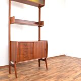 Mid-Century Teak Veno Wall Unit, 1960s.