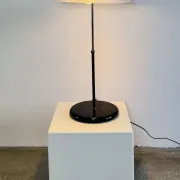 Lampe de table en verre dépoli par Af Cinquanta, Italie, années 1980.