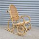 Rattan flesh rocking chair