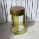 Set of 4 Hairpin Bar Stools Industrial Style