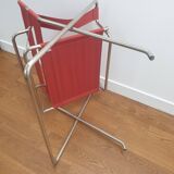 Pair of D4 folding armchairs by Marcel Breuer,  Tecta edition