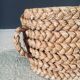 French Mediterranean Low Rope Stool from Audoux Minet, 1940s