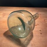 Large water or decanter in Biot glass