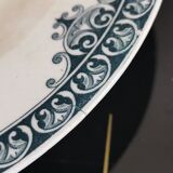 Adrianople iron clay compote bowl Saint Amand and Hamage