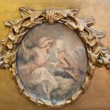 Louis XV Trumeau Mirror (142×81cm)
