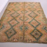 Vintage Moroccan Rug 184 x 255 cm - Handmade Berber Rug - Old Moroccan rug