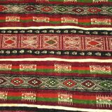 Berber carpet multicoloured wool 185 x 165 cm