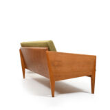 Rare Illum Wikkelsø Sofa in Oak early 1950s.