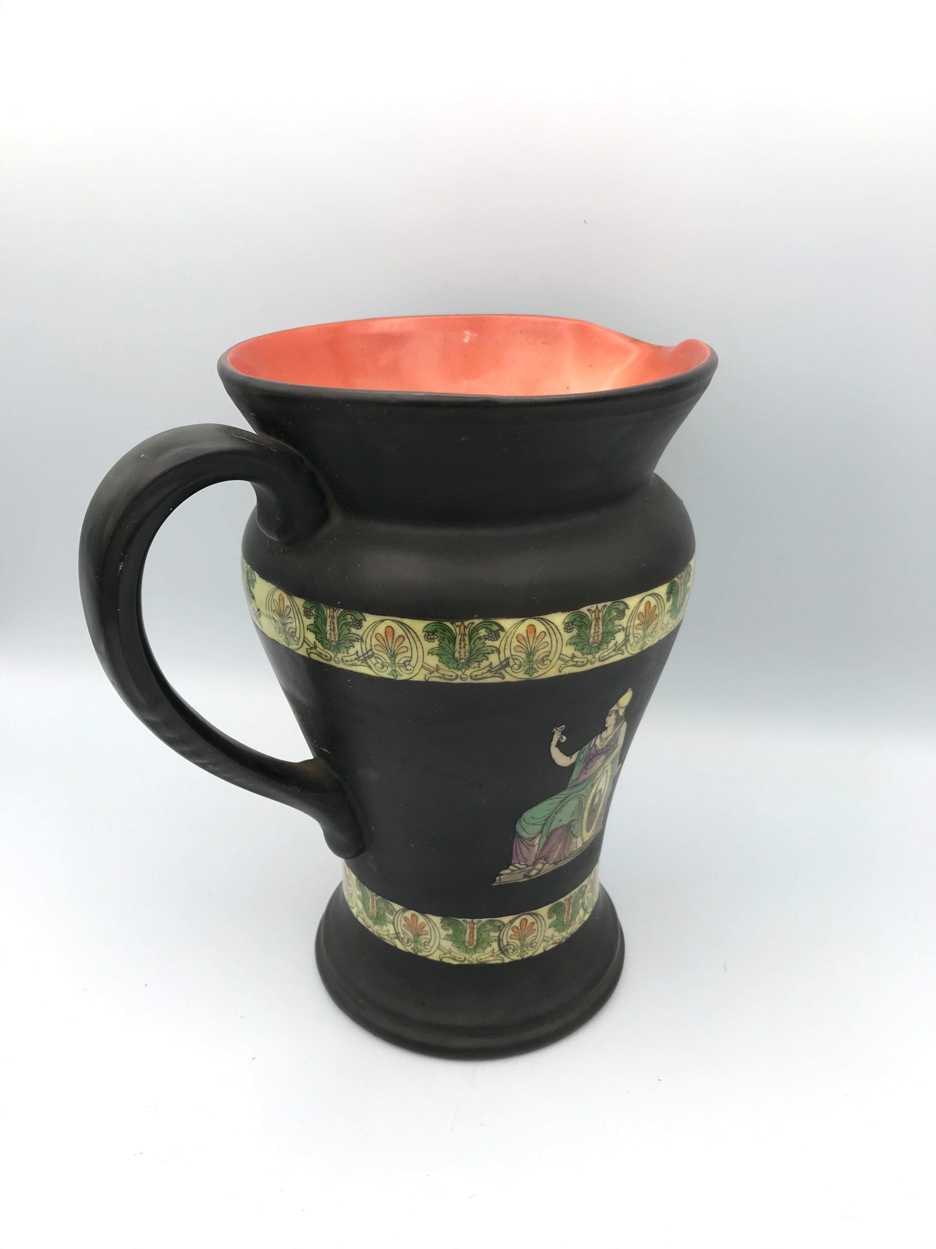 Pichet decor rome in porcelaine by royal bayreuth , bavaria