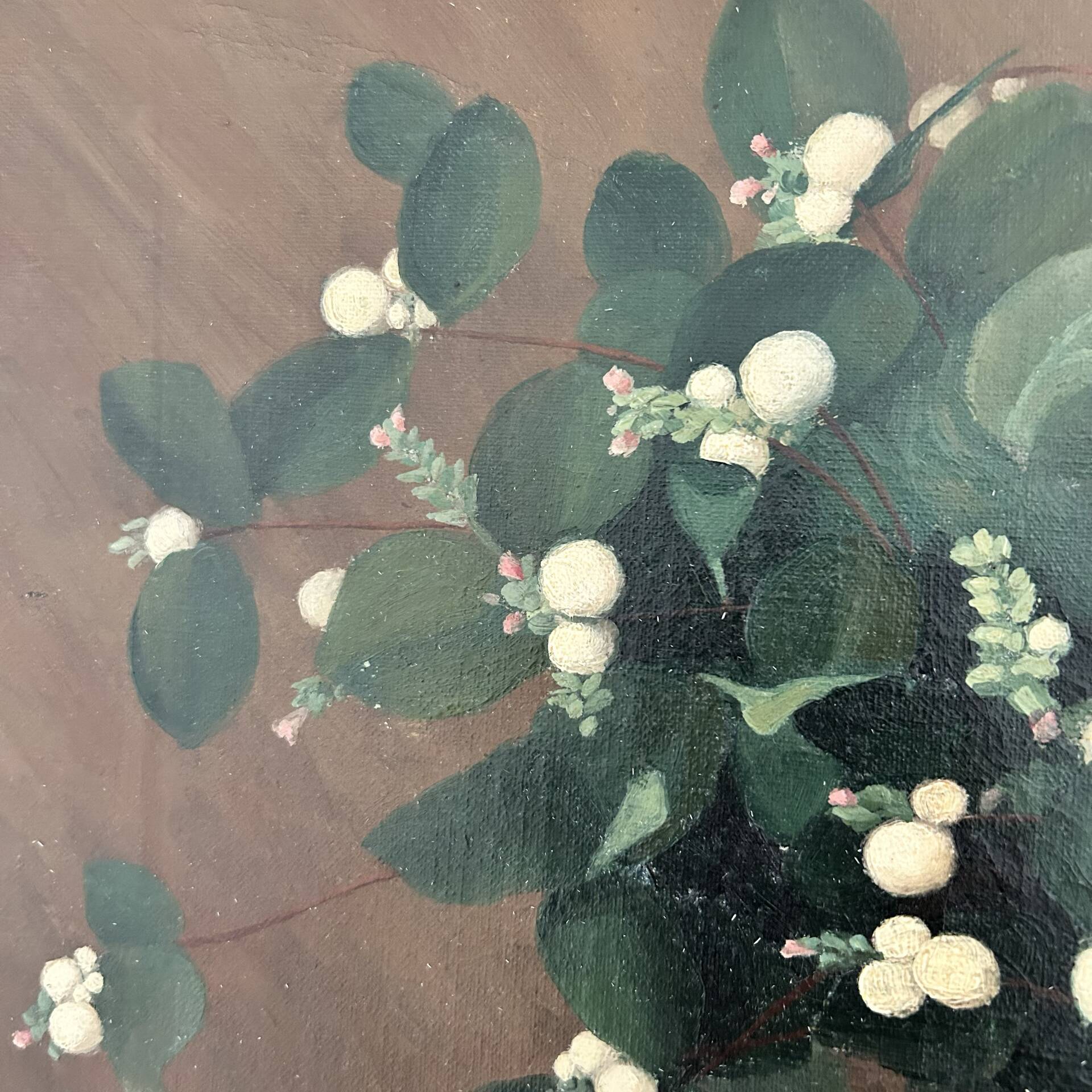 Antique painting signed H. Bauffay 1943