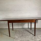 Danish rosewood dining table with extensions, 1960s