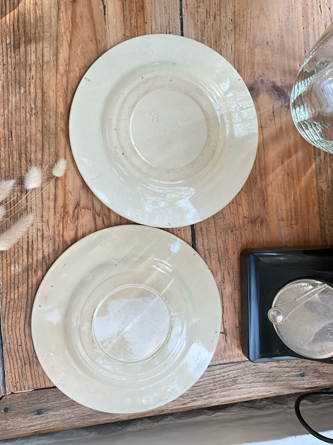 2 small plates 🍂 iron earth