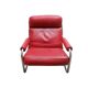 Leather armchair by Jan Des Bouvrie, Netherlands