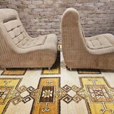Pair of vintage 70s armchairs