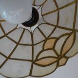 Mosaic mother-of-pearl pendant