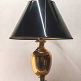 Large Hollywood Regency bronze lamp