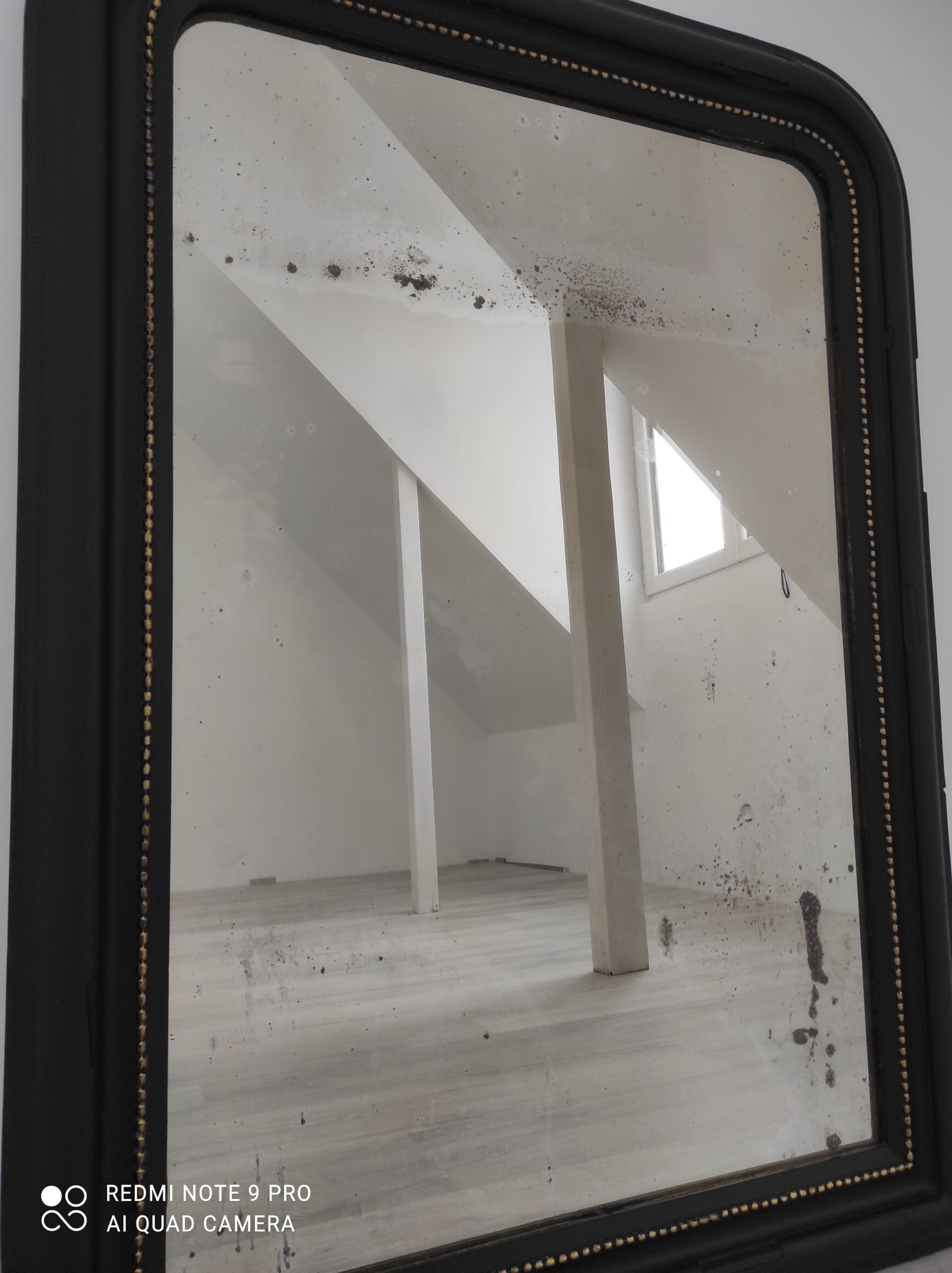 Old mirror Louis Philippe 108/79 cm