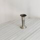 Small vintage soliflore in patinated light metal