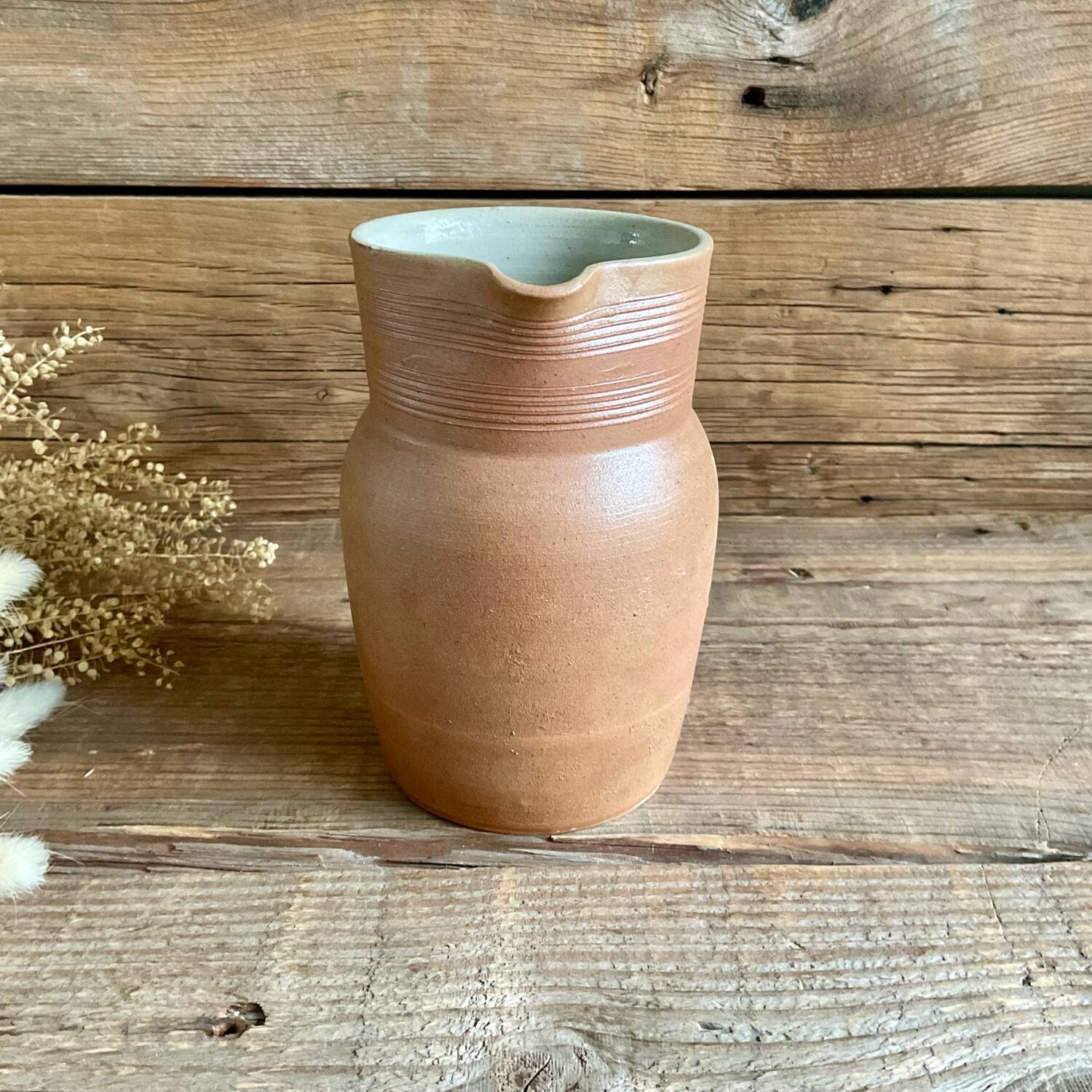 Stoneware pitcher from Berry France