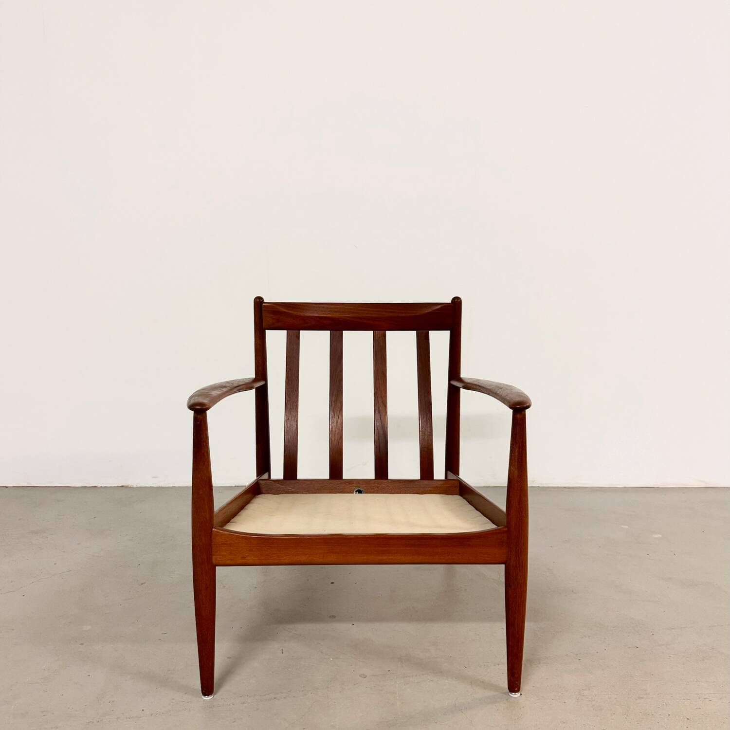Grete Jalk Easy Chair in Teak 1950s Denmark
