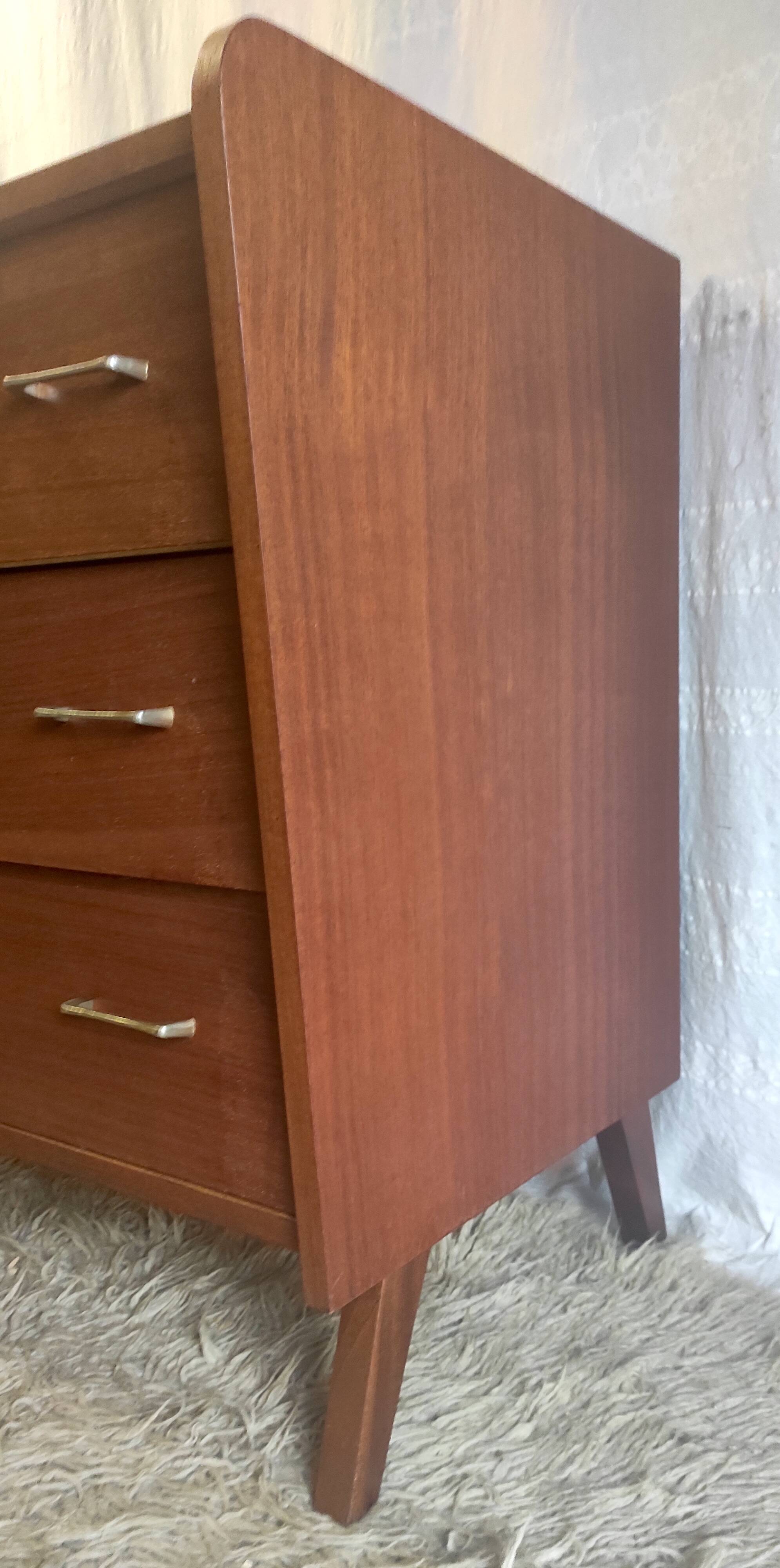 Chest of drawers 3 drawers vintage 60s/70s
