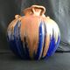 Vase with 3 handles - Gilbert Méténier - Fabrique Méténier à Gannat Art deco - art stoneware