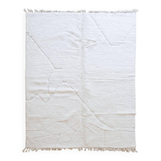 Moroccan White Rug - 350 x 255 cm
