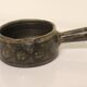 Vintage ceramic skillet by Jean De Lespinasse