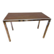 Design Wenge wood and chrome Dining/Office Table by Ladislav Vrátník, 1970s