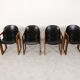 4 dining chairs - 'Dialogo' - Afra & Tobia Scarpa