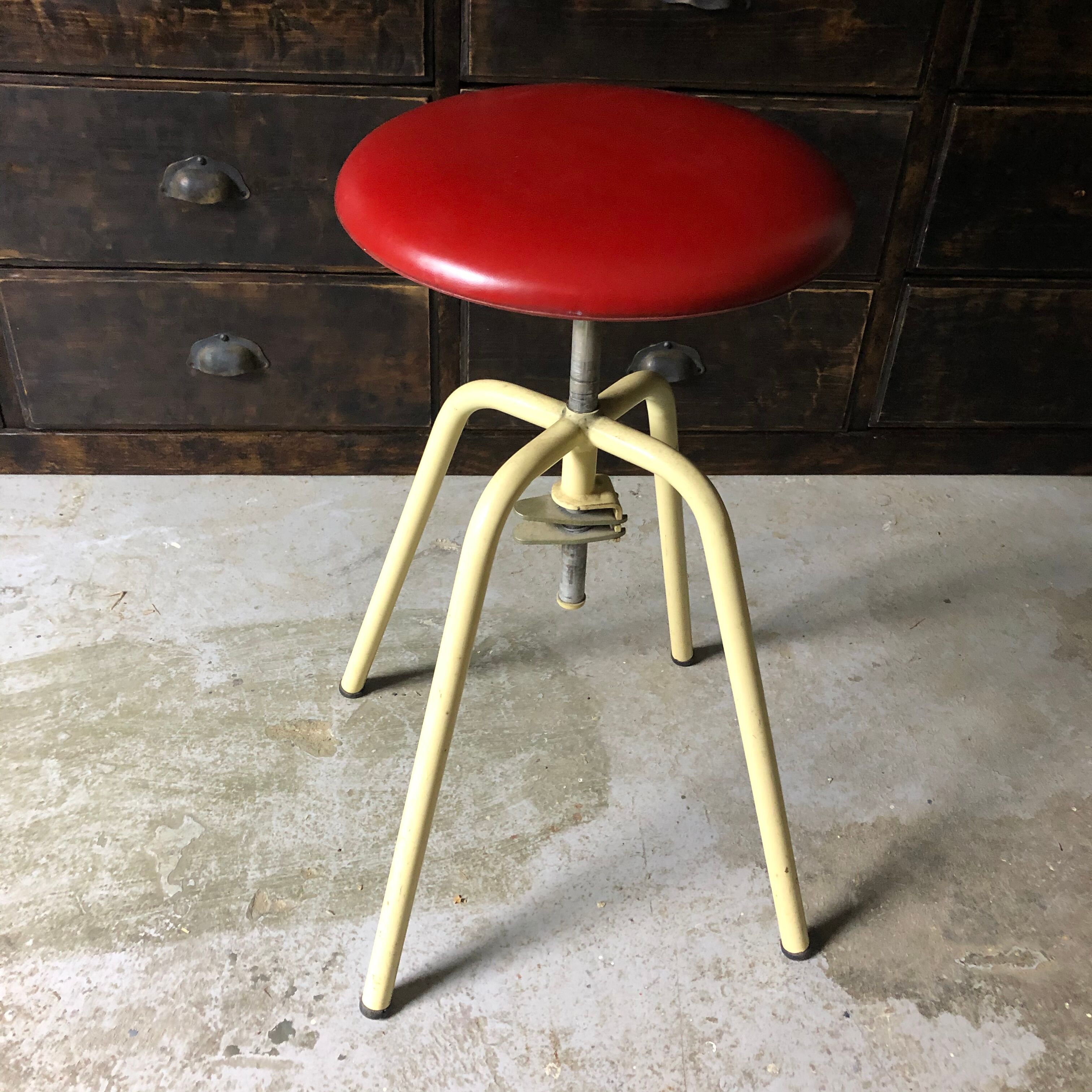 Vintage stool Jidé Limoges