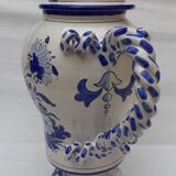 Covered pot in earthenware