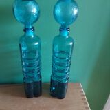 Pair of vintage 70's bottles