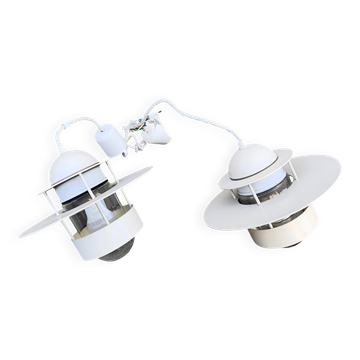 a pair danish ceiling lights modell Albertslund from Louis Poulsen
