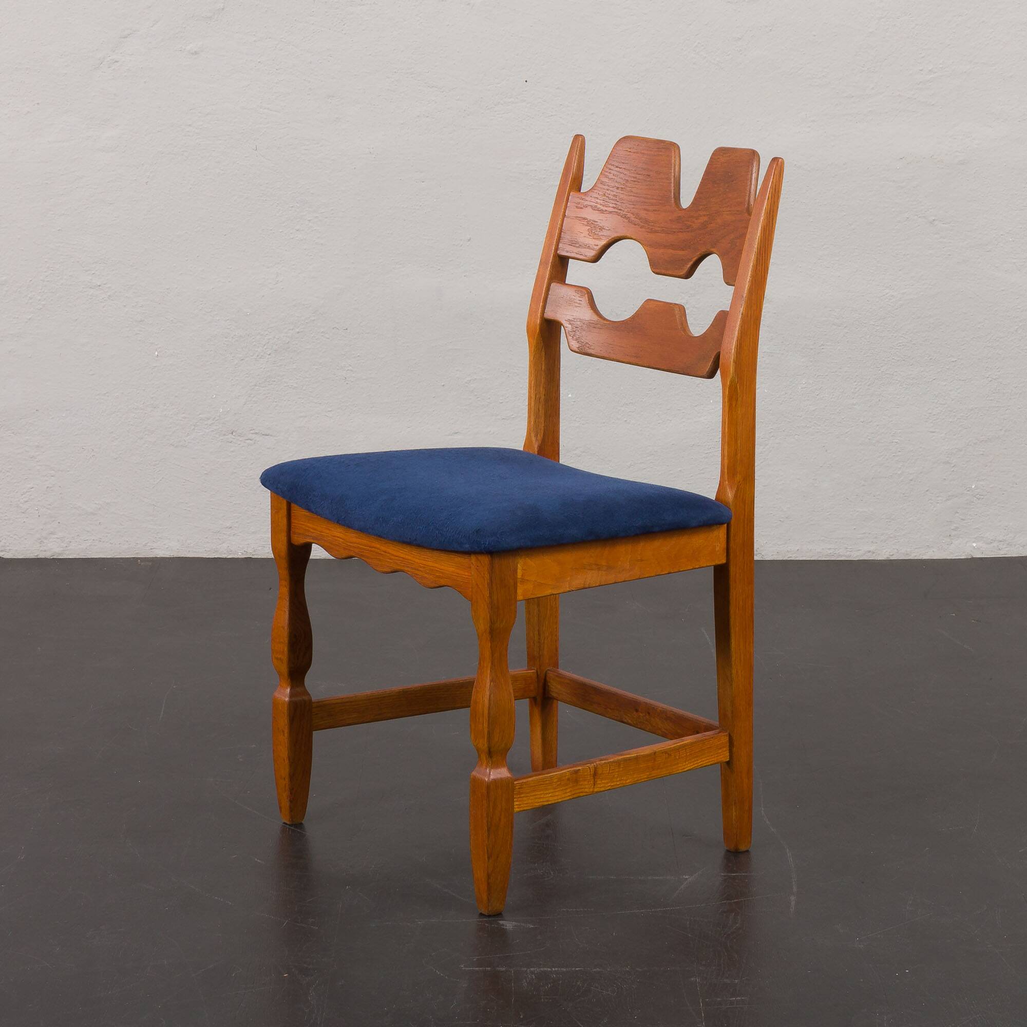 Razor Blade Chairs by Henning Kjaernulf for Nyrup, Denmark 1960s