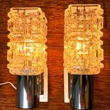 Pair of Targetti wall lights, 1970