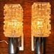 Pair of Targetti wall lights, 1970