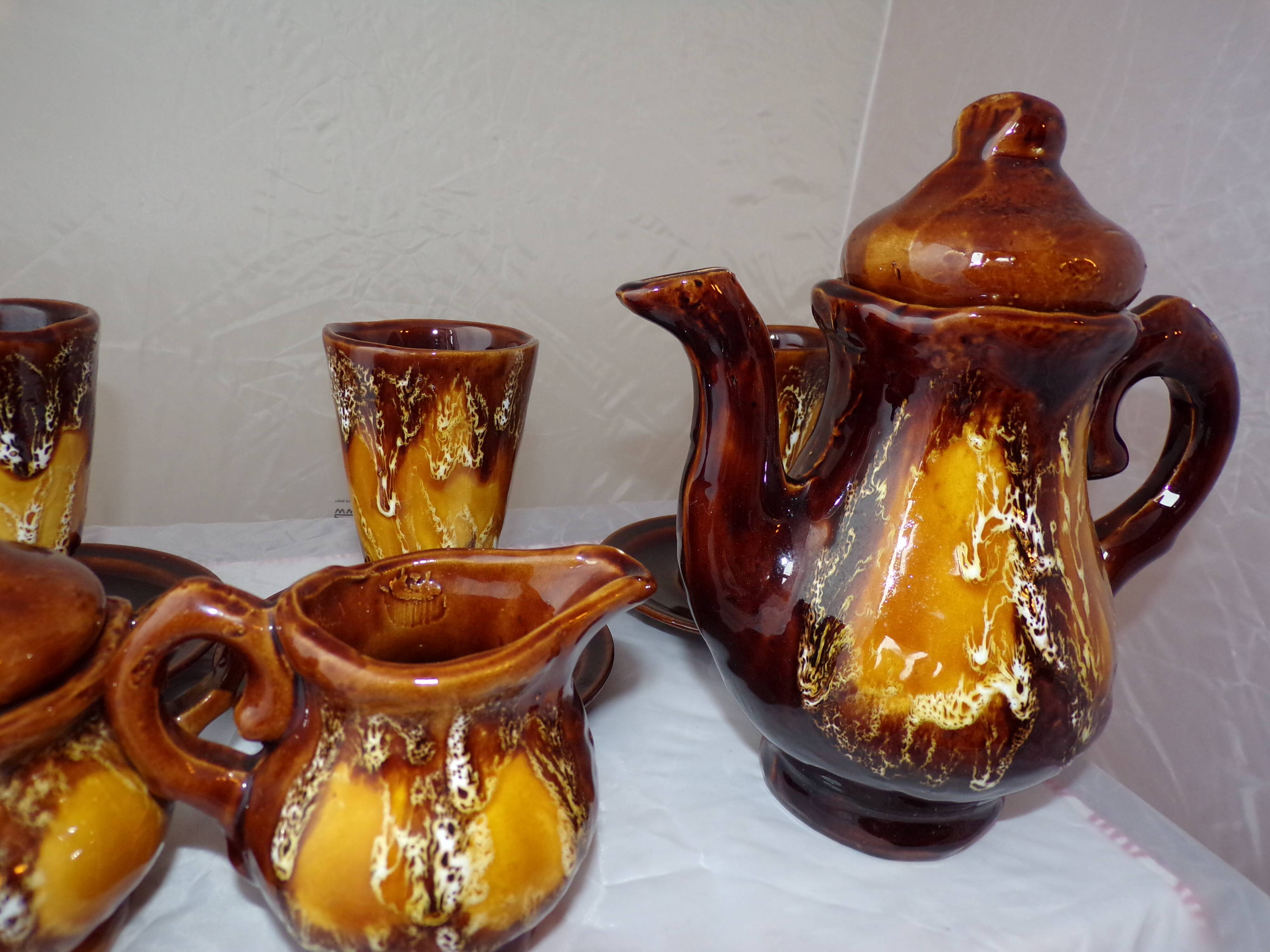 Service has coffee Vallauris mazagran